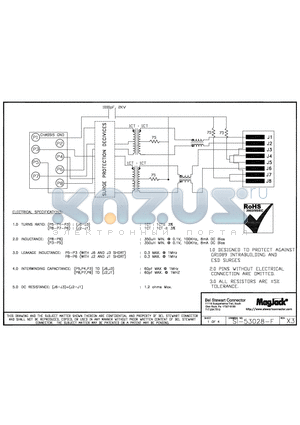 SI-53028-F datasheet - SI-53028-F