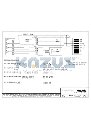 SI-60015 datasheet - SI-60015