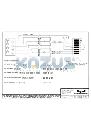 SI-60027 datasheet - SI-60027