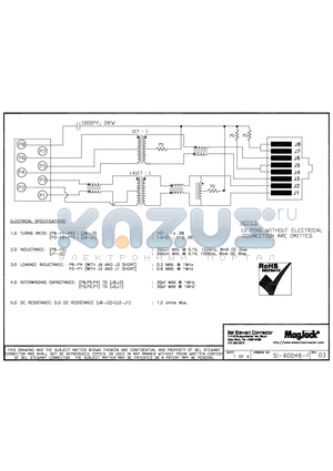 SI-60046-F datasheet - SI-60046-F