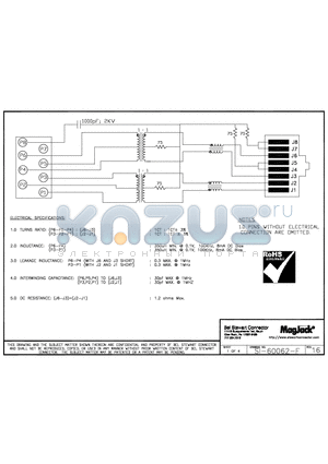 SI-60062-F datasheet - SI-60062-F