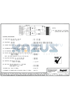 SI-60181-F datasheet - SI-60181-F