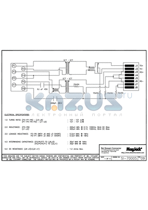 SI-70005 datasheet - SI-70005