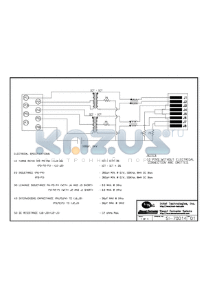 SI-70014 datasheet - SI-70014