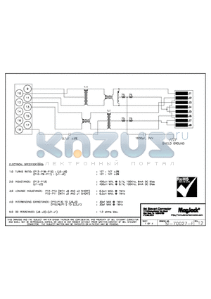 SI-70027-F datasheet - SI-70027-F