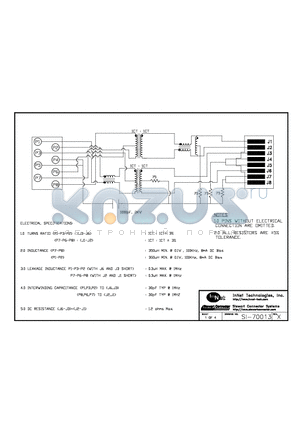 SI-70013 datasheet - SI-70013