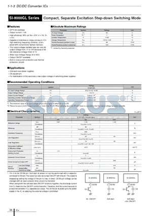 SI-8000GL_11 datasheet - Compact, Separate Excitation Step-down Switching Mode