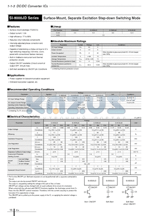 SI-8000JD_11 datasheet - Surface-Mount, Separate Excitation Step-down Switching Mode