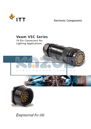 VSC01PCB03 datasheet - 19 Pin Connectors for Lighting Applications