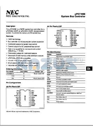 UPD71088C-8 datasheet - System Bus Controller