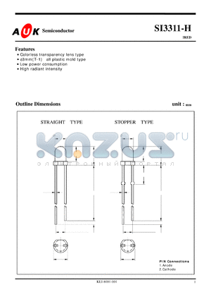 SI3311-H datasheet - SI3311-H