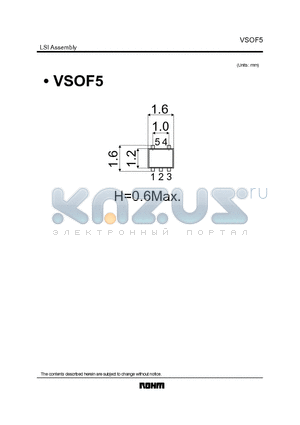 VSOF5 datasheet - LSI Assembly
