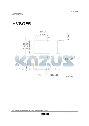 VSOF5_1 datasheet - LSI Assembly