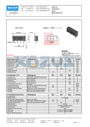 SIL24-1A72-71D_DE datasheet - (deutsch) SIL Reed Relay