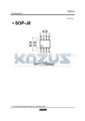 SOP-J8 datasheet - LSI Assembly