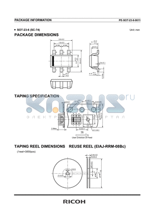 SOT-23-6 datasheet - SOT-23-6 (SC-74)