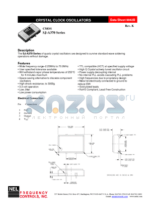 SJ-A370 datasheet - CMOS