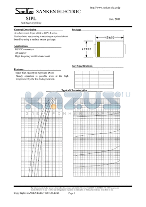 SJPL-L2 datasheet - Fast Recovery Diode