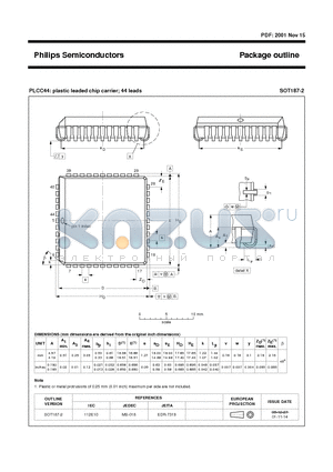 SOT187-2 datasheet - Philips Semiconductors