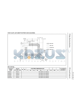 SOT313-2 datasheet - PC BOARD FOORTPRINT