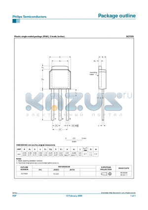 SOT533 datasheet - SOT533