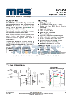 SK23 datasheet - 2A, 380 KHz Step-Down Converter