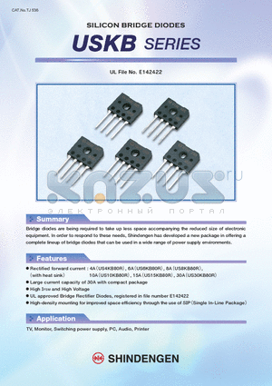 US4KB80R datasheet - Silicon Bridge Diodes