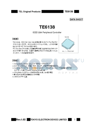 TE6138 datasheet - IEEE1284 Peripheral Controller