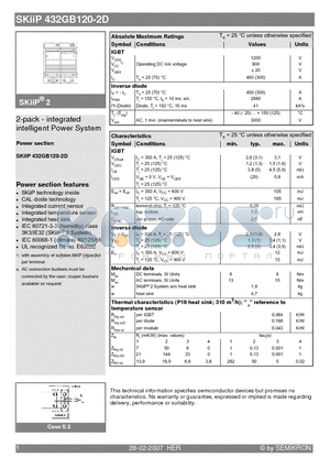 SKIIP432GB120-2D_07 datasheet - 2-pack - integrated intelligent Power System