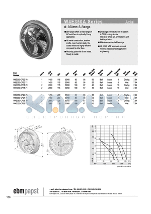 W4E350-CP18-70 datasheet - AXIAL