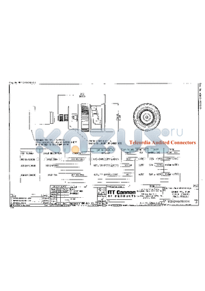 W58-124-9039910 datasheet - QT-BNC 75ohm PLUG OUTLINE DRAWING RBOCs (TELCOs)