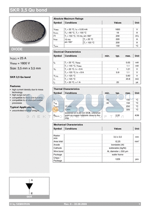 SKR3_09 datasheet - DIODE