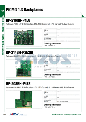 TF-BP-216QH-P4E8-A10 datasheet - Rackmount, PICMG 1.3, 16-Slot Backplane, 4 PCI, 4 PCI-Express [x4], 4 PCI-Express [x16], Quad Segments