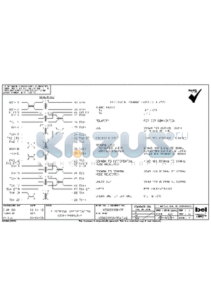 S558-5999B47-F datasheet - 10/100BT MAGNETICS MODULE