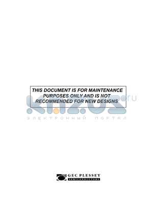 SL1640 datasheet - THIS DOCUMENT IS FOR MAINTENANCE PURPOSES ONLY AND IS NOT RECOMMENDED FOR NEW DESIGNS