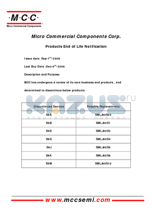 S6B datasheet - 6 Amp Silicon Rectifier 50 to 1000 Volts