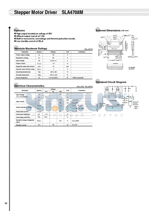 SLA4708M datasheet - Stepper Motor Driver