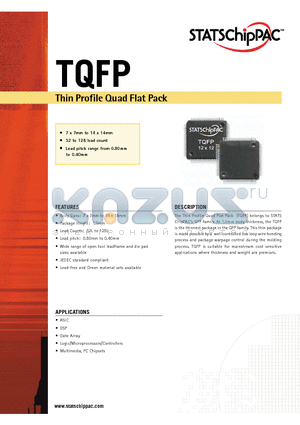 TQFP datasheet - Thin Profile Quad Flat Pack