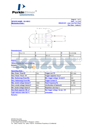 SU405-2 datasheet - SU405-2