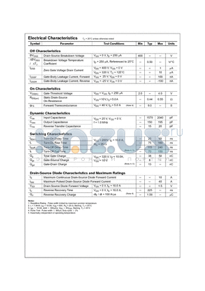 WFP740 datasheet - N-Channel MOSFET