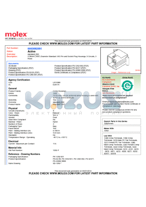 WM1318 datasheet - 2.36mm (.093