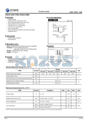 WSGC10DH datasheet - Rectifier Diode