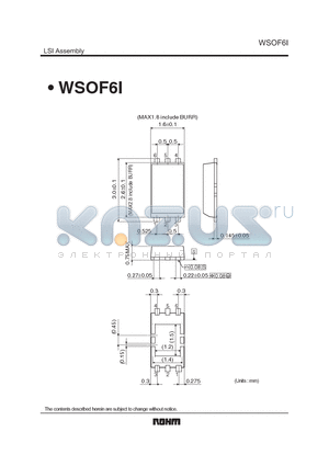 WSOF6I datasheet - LSI Assembly