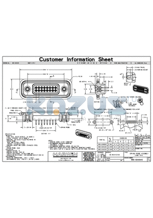 6040845 datasheet - SPRING PROBE ASSEMBLY LONG TAIL