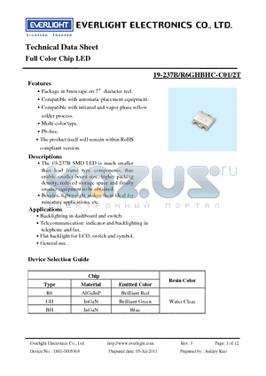 19-237B-R6GHBHC-C01-2T_11 datasheet - Full Color Chip LED