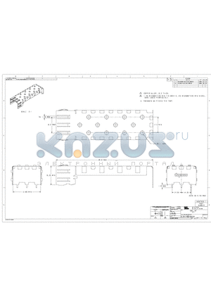 6367035-1 datasheet - CAGE, TOP SFP