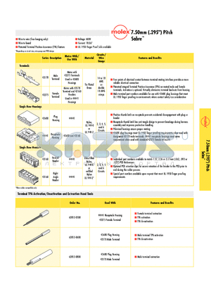 63813-0800 datasheet - 7.50mm (.295