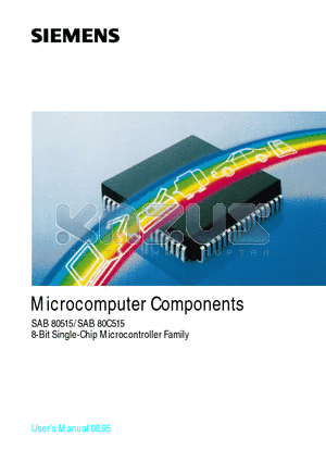 SAB80515 datasheet - 8-Bit Single-Chip Microcontroller Family