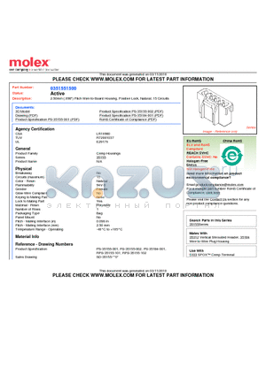 35155-1500 datasheet - 2.50mm (.098