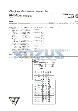 6A8 datasheet - Si Rectifier